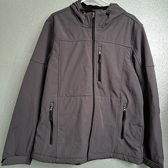 Columbia Omni Heat Interchange Fleece Gray Jacket - Picture 1 of 10